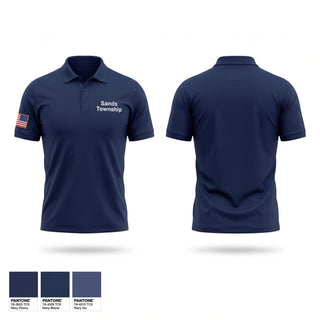 Short Sleeve Performance Polo, Sands Township, Fire Department, Teamtime, Team time, sublimation, custom sports apparel, team uniforms, spirit wear, spiritwear, sports uniforms, custom shirts, team store, custom team store, fundraiser sports, apparel fundraiser