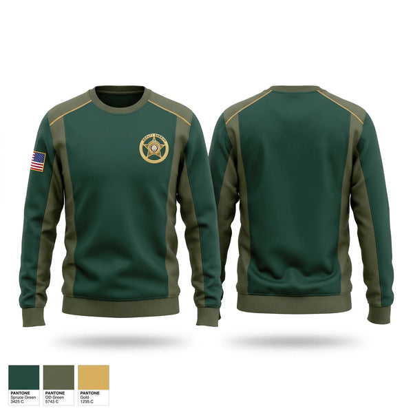Crew Neck Sweatshirt, McIntosh County Sheriff’s Office, Police, Teamtime, Team time, sublimation, custom sports apparel, team uniforms, spirit wear, spiritwear, sports uniforms, custom shirts, team store, custom team store, fundraiser sports, apparel fundraiser