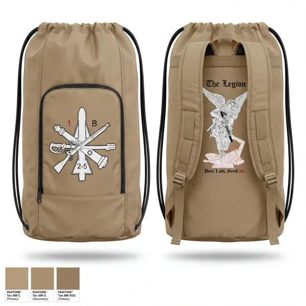 Gear Bag, 1st Platoon / B CO / 2-5 CAV, Army, Teamtime, Team time, sublimation, custom sports apparel, team uniforms, spirit wear, spiritwear, sports uniforms, custom shirts, team store, custom team store, fundraiser sports, apparel fundraiser