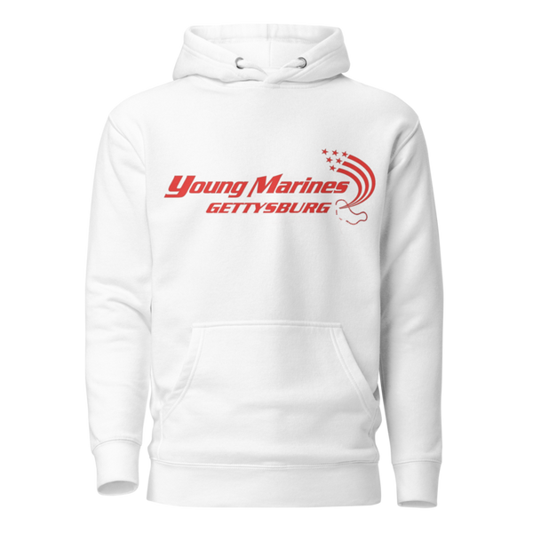 Unisex Hoodie - 1 - White