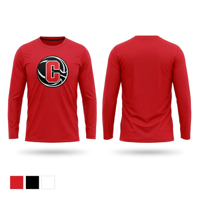 Cairo High School Basketball Long Sleeve Performance Shirt 2
