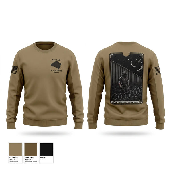 Crew Neck Sweatshirt, 961st ECC, Army, Teamtime, Team time, sublimation, custom sports apparel, team uniforms, spirit wear, spiritwear, sports uniforms, custom shirts, team store, custom team store, fundraiser sports, apparel fundraiser