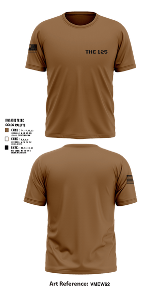Short Sleeve Performance Shirt, The 125, National Guard, Teamtime, Team time, sublimation, custom sports apparel, team uniforms, spirit wear, spiritwear, sports uniforms, custom shirts, team store, custom team store, fundraiser sports, apparel fundraiser