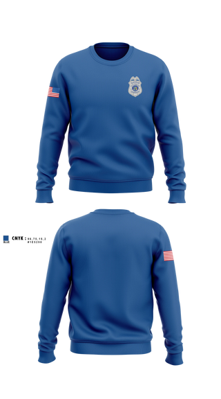 Crew Neck Sweatshirt, Canandaigua, Police, Teamtime, Team time, sublimation, custom sports apparel, team uniforms, spirit wear, spiritwear, sports uniforms, custom shirts, team store, custom team store, fundraiser sports, apparel fundraiser