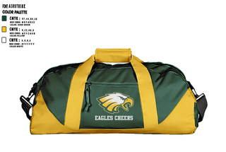 Duffle Bag, Eagles, Cheer, Teamtime, Team time, sublimation, custom sports apparel, team uniforms, spirit wear, spiritwear, sports uniforms, custom shirts, team store, custom team store, fundraiser sports, apparel fundraiser