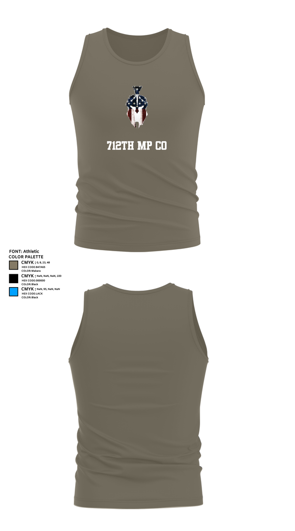 Tank Top, 712th MP Co, , Teamtime, Team time, sublimation, custom sports apparel, team uniforms, spirit wear, spiritwear, sports uniforms, custom shirts, team store, custom team store, fundraiser sports, apparel fundraiser