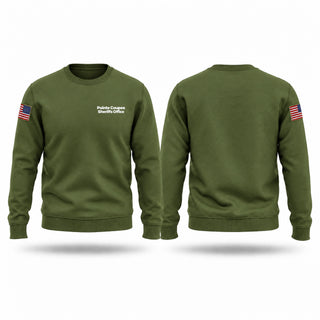 Crew Neck Sweatshirt, Pointe Coupee Sheriffs Office, Police, Teamtime, Team time, sublimation, custom sports apparel, team uniforms, spirit wear, spiritwear, sports uniforms, custom shirts, team store, custom team store, fundraiser sports, apparel fundraiser