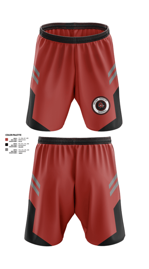 Athletic Shorts With Pockets, Salina Diablos Baseball, Baseball, Teamtime, Team time, sublimation, custom sports apparel, team uniforms, spirit wear, spiritwear, sports uniforms, custom shirts, team store, custom team store, fundraiser sports, apparel fundraiser
