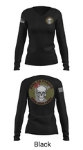 Pine to Prairie Drug Task Force 29462522 Women's Long Sleeve V-neck Shirt - 23