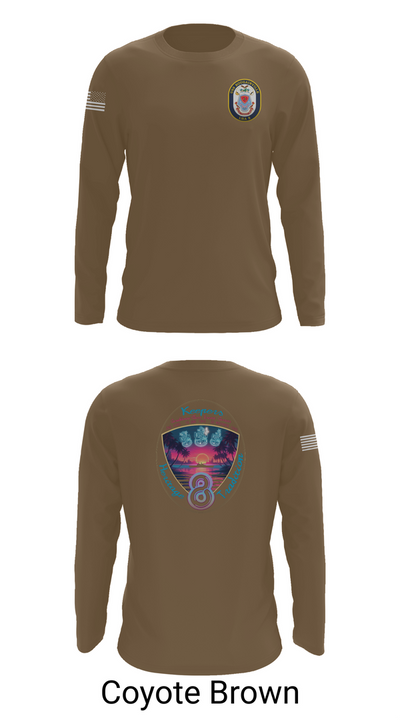USS Bougainville CPO 89131174 Long Sleeve Performance Shirt 6