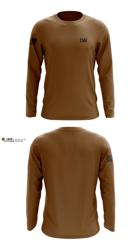 Long Sleeve Performance Shirt, IWIW, Army, Teamtime, Team time, sublimation, custom sports apparel, team uniforms, spirit wear, spiritwear, sports uniforms, custom shirts, team store, custom team store, fundraiser sports, apparel fundraiser