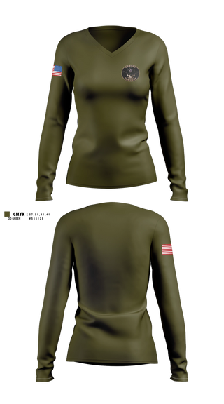 Womens Long Sleeve Vneck Shirt, Co C, 1st CEB, Marines, Teamtime, Team time, sublimation, custom sports apparel, team uniforms, spirit wear, spiritwear, sports uniforms, custom shirts, team store, custom team store, fundraiser sports, apparel fundraiser