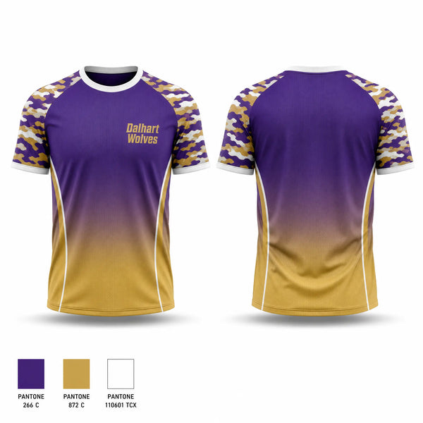 Soft Poly Tee Cotton Like Feel, Dalhart Wolves, Baseball, Teamtime, Team time, sublimation, custom sports apparel, team uniforms, spirit wear, spiritwear, sports uniforms, custom shirts, team store, custom team store, fundraiser sports, apparel fundraiser