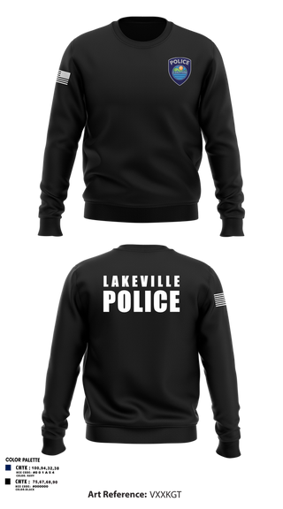 Crew Neck Sweatshirt, Lakeville Police Department, , Teamtime, Team time, sublimation, custom sports apparel, team uniforms, spirit wear, spiritwear, sports uniforms, custom shirts, team store, custom team store, fundraiser sports, apparel fundraiser