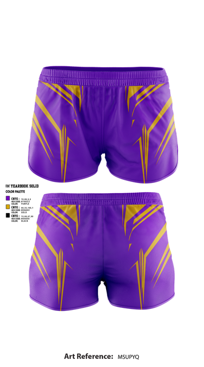 Soledad High School Cheer 88814096 Women's Shorts - 1