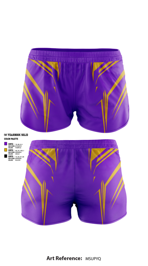 Womens Shorts, Soledad High School Cheer, Cheer, Teamtime, Team time, sublimation, custom sports apparel, team uniforms, spirit wear, spiritwear, sports uniforms, custom shirts, team store, custom team store, fundraiser sports, apparel fundraiser