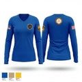 Eagle Battalion 11044251 Women's Long Sleeve V-neck Shirt - 1