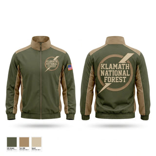 Windbreaker, KLAMATH NATIONAL FOREST, Fire Department, Teamtime, Team time, sublimation, custom sports apparel, team uniforms, spirit wear, spiritwear, sports uniforms, custom shirts, team store, custom team store, fundraiser sports, apparel fundraiser