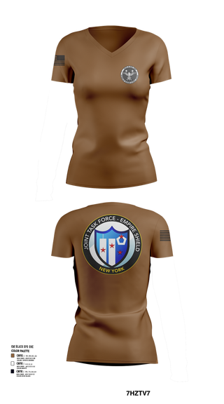 Womens Short Sleeve Vneck Shirt, Empire Shield, , Teamtime, Team time, sublimation, custom sports apparel, team uniforms, spirit wear, spiritwear, sports uniforms, custom shirts, team store, custom team store, fundraiser sports, apparel fundraiser