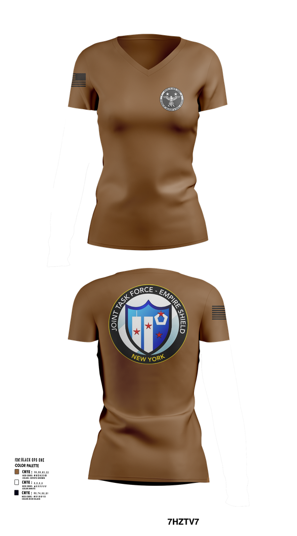 Womens Short Sleeve Vneck Shirt, Empire Shield, , Teamtime, Team time, sublimation, custom sports apparel, team uniforms, spirit wear, spiritwear, sports uniforms, custom shirts, team store, custom team store, fundraiser sports, apparel fundraiser