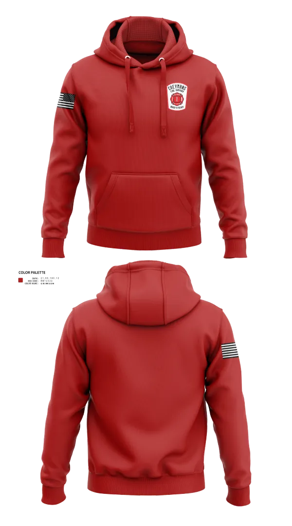 Hoodie, Coeymans Fire Co. #1, , Teamtime, Team time, sublimation, custom sports apparel, team uniforms, spirit wear, spiritwear, sports uniforms, custom shirts, team store, custom team store, fundraiser sports, apparel fundraiser