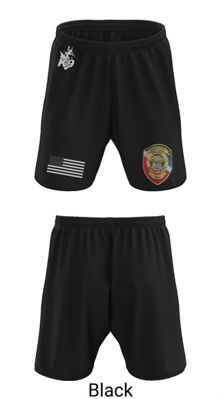 Athletic Shorts With Pockets, Anniston Police Department, Police, Teamtime, Team time, sublimation, custom sports apparel, team uniforms, spirit wear, spiritwear, sports uniforms, custom shirts, team store, custom team store, fundraiser sports, apparel fundraiser