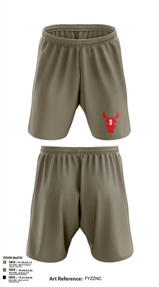 Athletic Shorts With Pockets, D Co 1-133 IN, , Teamtime, Team time, sublimation, custom sports apparel, team uniforms, spirit wear, spiritwear, sports uniforms, custom shirts, team store, custom team store, fundraiser sports, apparel fundraiser