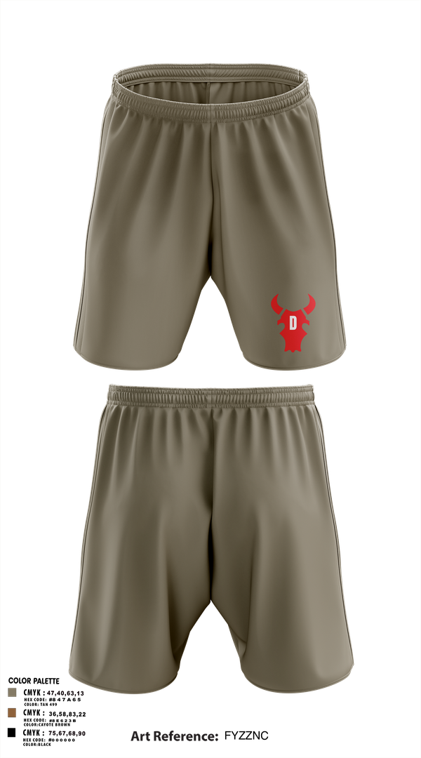 Athletic Shorts With Pockets, D Co 1-133 IN, , Teamtime, Team time, sublimation, custom sports apparel, team uniforms, spirit wear, spiritwear, sports uniforms, custom shirts, team store, custom team store, fundraiser sports, apparel fundraiser