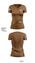 CC 65140469 Women's Short Sleeve V-neck Shirt - 30