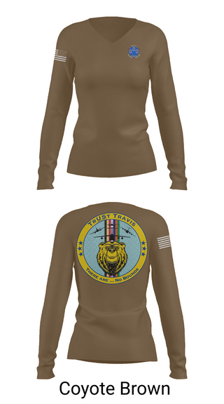 Womens Long Sleeve Vneck Shirt, 60 LRS, , Teamtime, Team time, sublimation, custom sports apparel, team uniforms, spirit wear, spiritwear, sports uniforms, custom shirts, team store, custom team store, fundraiser sports, apparel fundraiser
