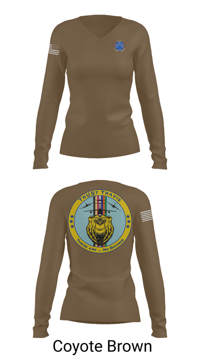 60 LRS 51747524 Women's Long Sleeve V-neck Shirt - 17