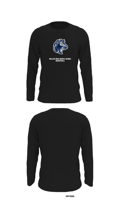 Muller Road Middle School Basketball 79179816 Long Sleeve Performance Shirt 27