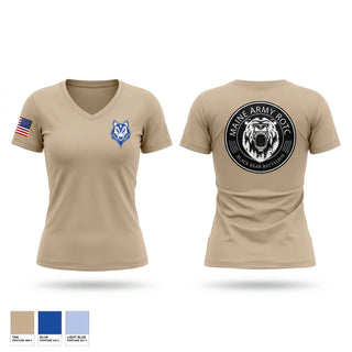Womens Short Sleeve Vneck Shirt, USM ROTC, Army, Teamtime, Team time, sublimation, custom sports apparel, team uniforms, spirit wear, spiritwear, sports uniforms, custom shirts, team store, custom team store, fundraiser sports, apparel fundraiser