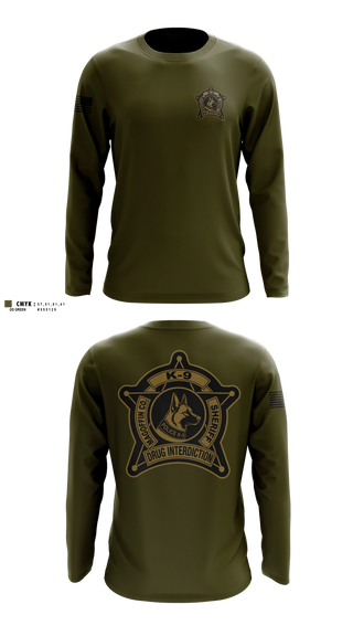 Long Sleeve Performance Shirt, Magoffin county sheriff department, Police, Teamtime, Team time, sublimation, custom sports apparel, team uniforms, spirit wear, spiritwear, sports uniforms, custom shirts, team store, custom team store, fundraiser sports, apparel fundraiser