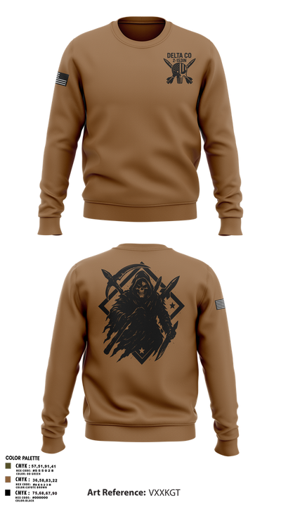 D CO 2-153 Crew Neck Sweatshirt - 2