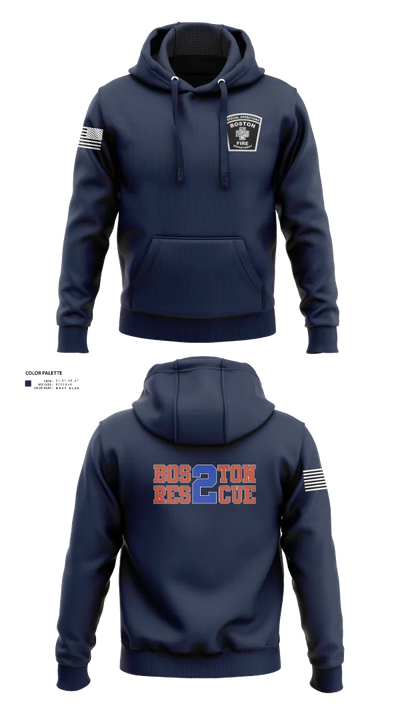 Boston Fire Department 36118843 Hoodie - 50