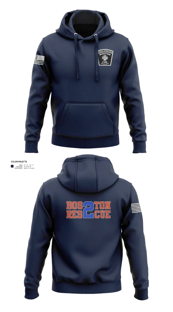 Hoodie, Boston Fire Department, Fire Department, Teamtime, Team time, sublimation, custom sports apparel, team uniforms, spirit wear, spiritwear, sports uniforms, custom shirts, team store, custom team store, fundraiser sports, apparel fundraiser