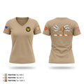 USARC CIO/G6 26601242 Women's Short Sleeve V-neck Shirt - 1