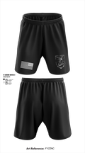 1-222 Aviation Regiment Athletic Shorts With Pockets - 10