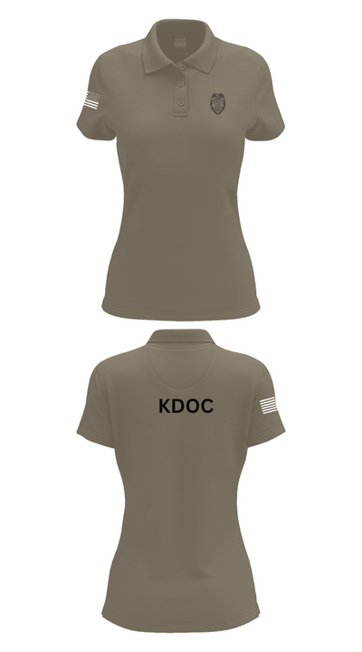 KDOC 70692063 Women's Short Sleeve Performance Polo  - 71