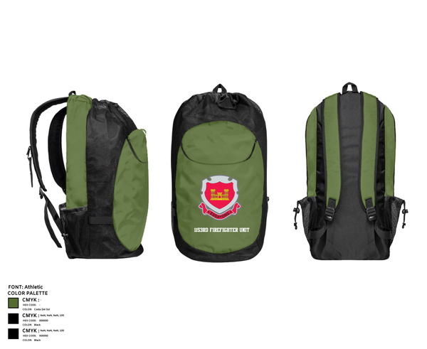 Gear Bag, 1153rd Firefighter Unit, , Teamtime, Team time, sublimation, custom sports apparel, team uniforms, spirit wear, spiritwear, sports uniforms, custom shirts, team store, custom team store, fundraiser sports, apparel fundraiser
