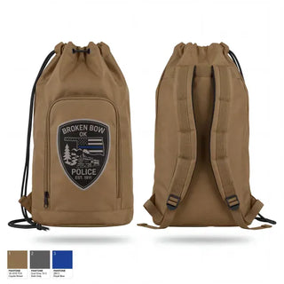 Gear Bag, Broken Bow Police Department (Oklahoma), Police, Teamtime, Team time, sublimation, custom sports apparel, team uniforms, spirit wear, spiritwear, sports uniforms, custom shirts, team store, custom team store, fundraiser sports, apparel fundraiser