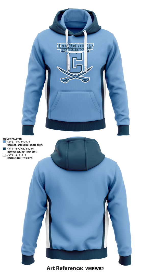 Hoodie, Lee Academy Basketball, Men's Basketball, Teamtime, Team time, sublimation, custom sports apparel, team uniforms, spirit wear, spiritwear, sports uniforms, custom shirts, team store, custom team store, fundraiser sports, apparel fundraiser