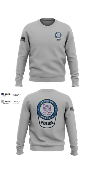 Crew Neck Sweatshirt, team name, Police, Teamtime, Team time, sublimation, custom sports apparel, team uniforms, spirit wear, spiritwear, sports uniforms, custom shirts, team store, custom team store, fundraiser sports, apparel fundraiser