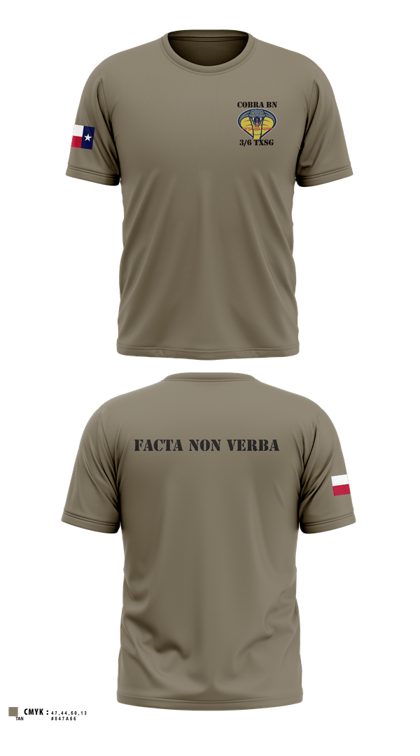 Old School Cotton Feel Shirt, 3BN/6BDE Cobras, Army, Teamtime, Team time, sublimation, custom sports apparel, team uniforms, spirit wear, spiritwear, sports uniforms, custom shirts, team store, custom team store, fundraiser sports, apparel fundraiser