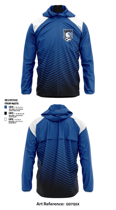 Exeter Township High School Boys Soccer Windbreaker - 5