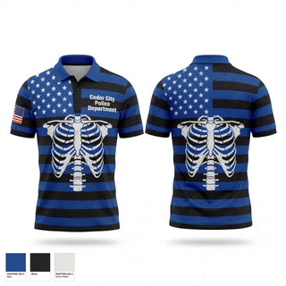 Short Sleeve Performance Polo, Cedar City Police Department, Police, Teamtime, Team time, sublimation, custom sports apparel, team uniforms, spirit wear, spiritwear, sports uniforms, custom shirts, team store, custom team store, fundraiser sports, apparel fundraiser