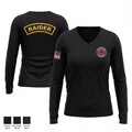 Dalton Jrotc 50248512 Women's Long Sleeve V-neck Shirt - 1