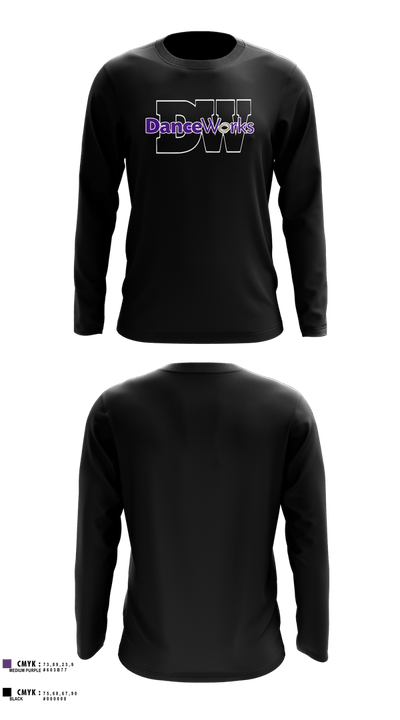 Danceworks 76042035 Long Sleeve Performance Shirt 4