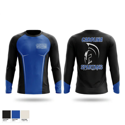 Carolina Spartans Long Sleeve Performance Shirt 1